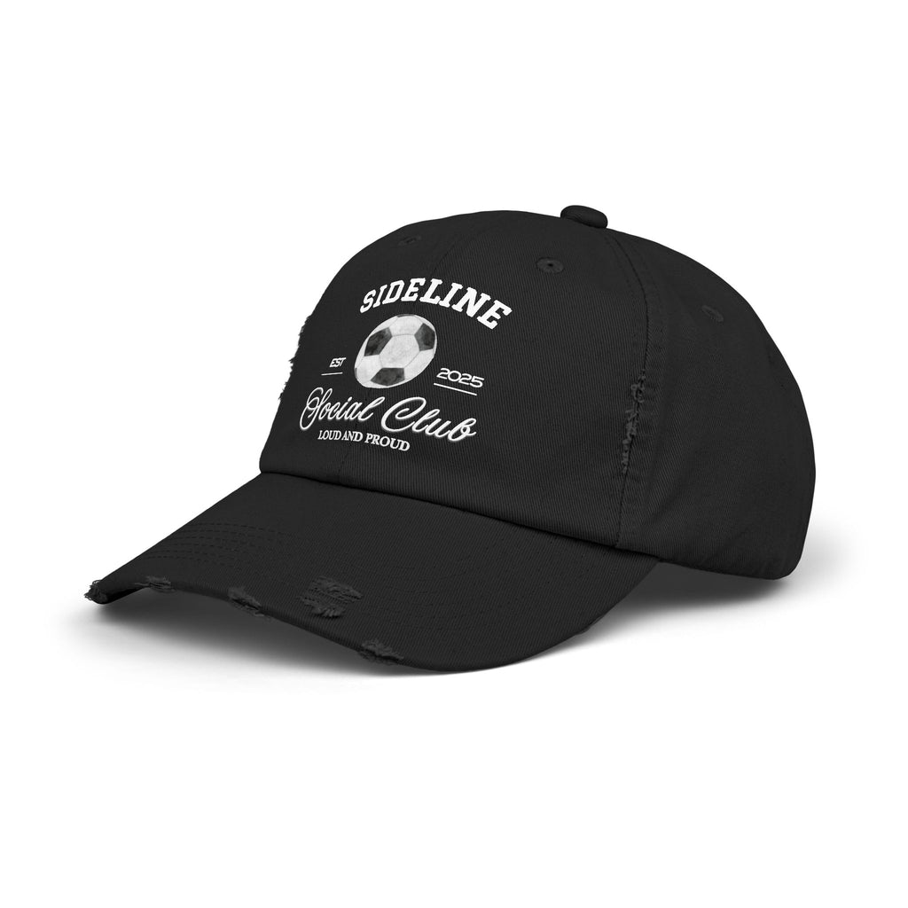 Soccer Sideline Social Club - Distressed Hat