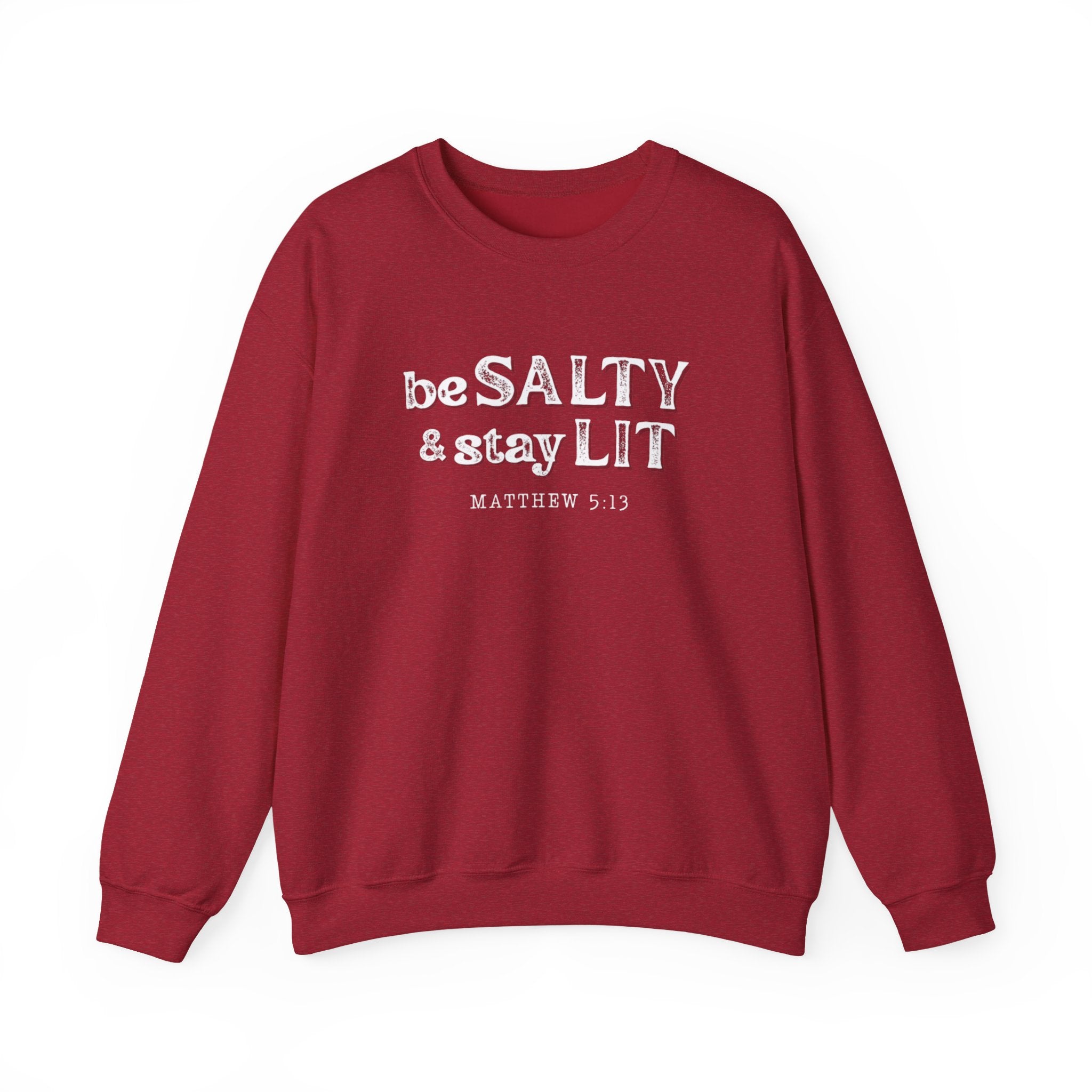 Matthew 5:13 - Christian Crewneck Sweatshirt