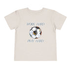 Soccer Work Hard Pray Hard - Toddler Tee