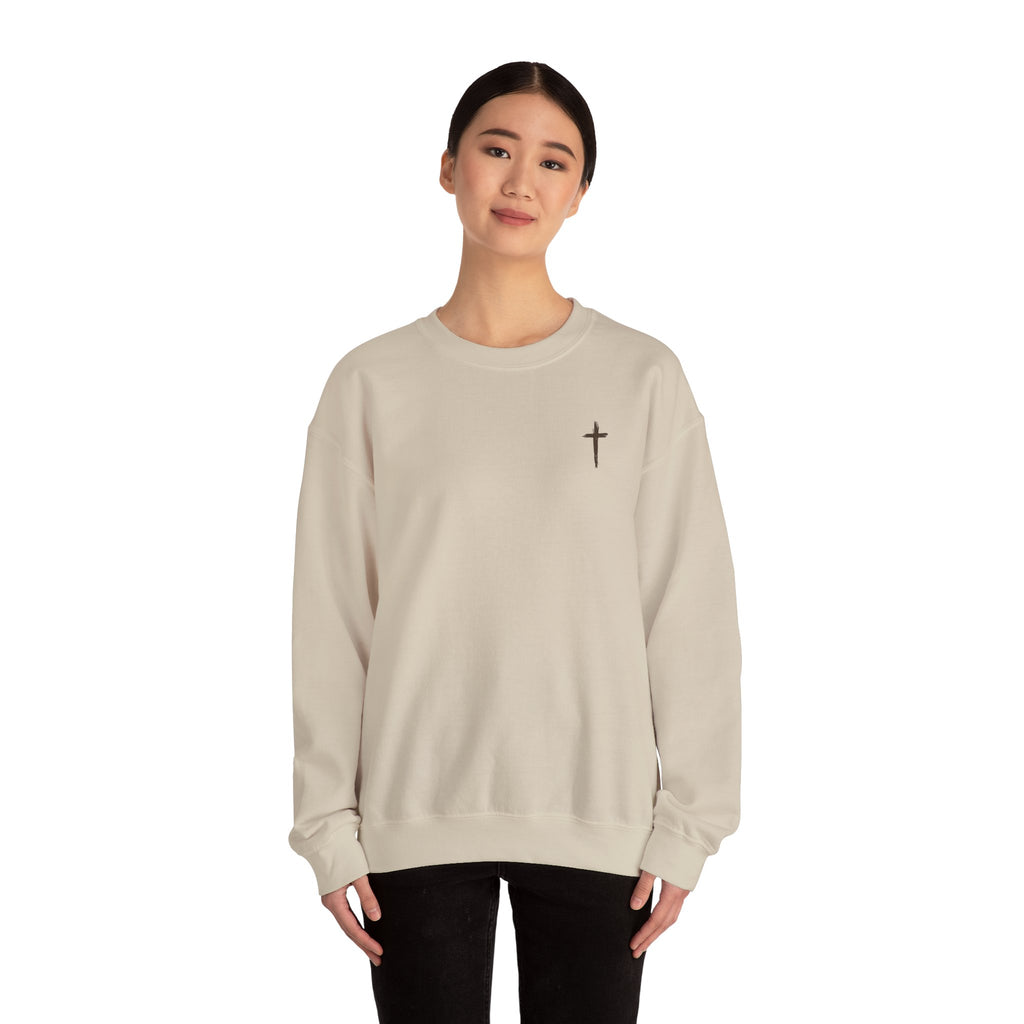 1 Peter 2:24 - Christian Crewneck Sweatshirt