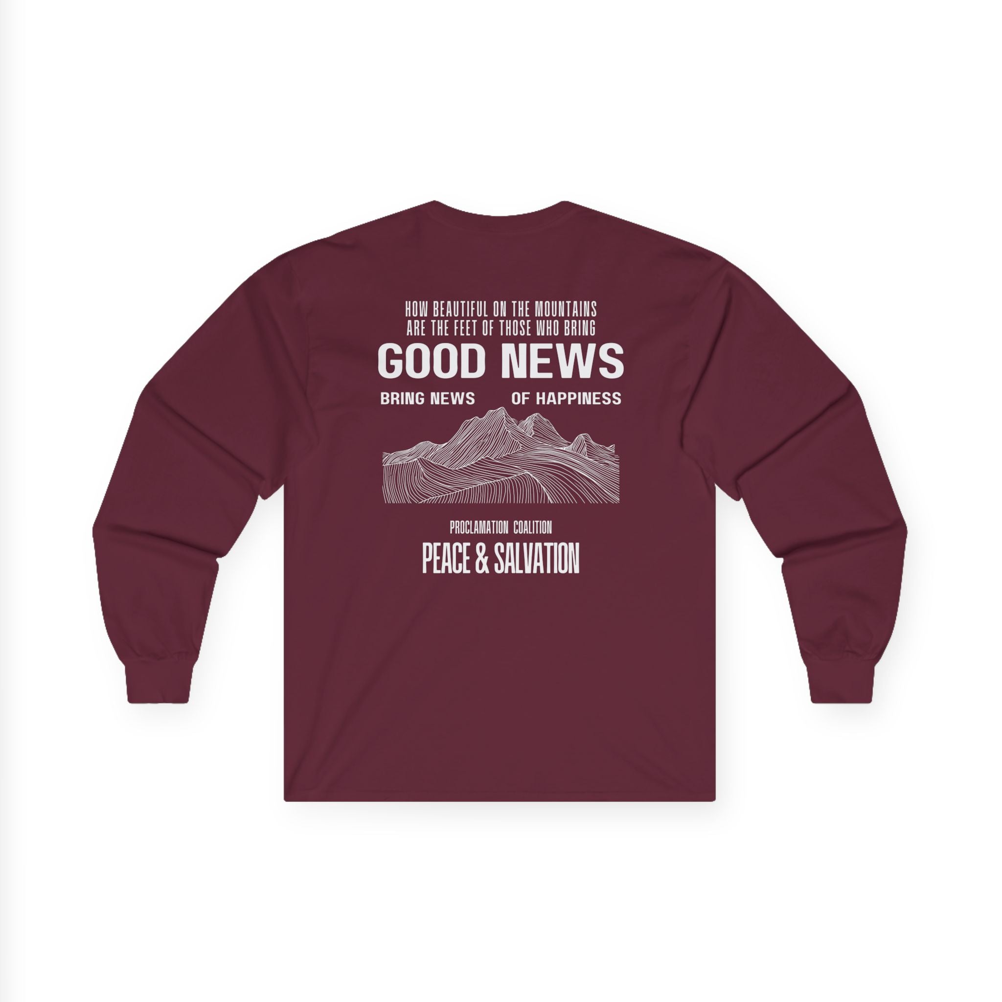Isaiah 52:7 - Christian Long Sleeve