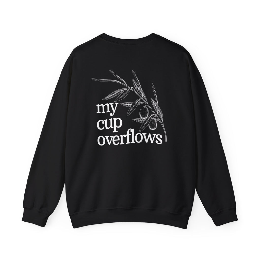 Psalm 23:5 - Christian Crewneck Sweatshirt