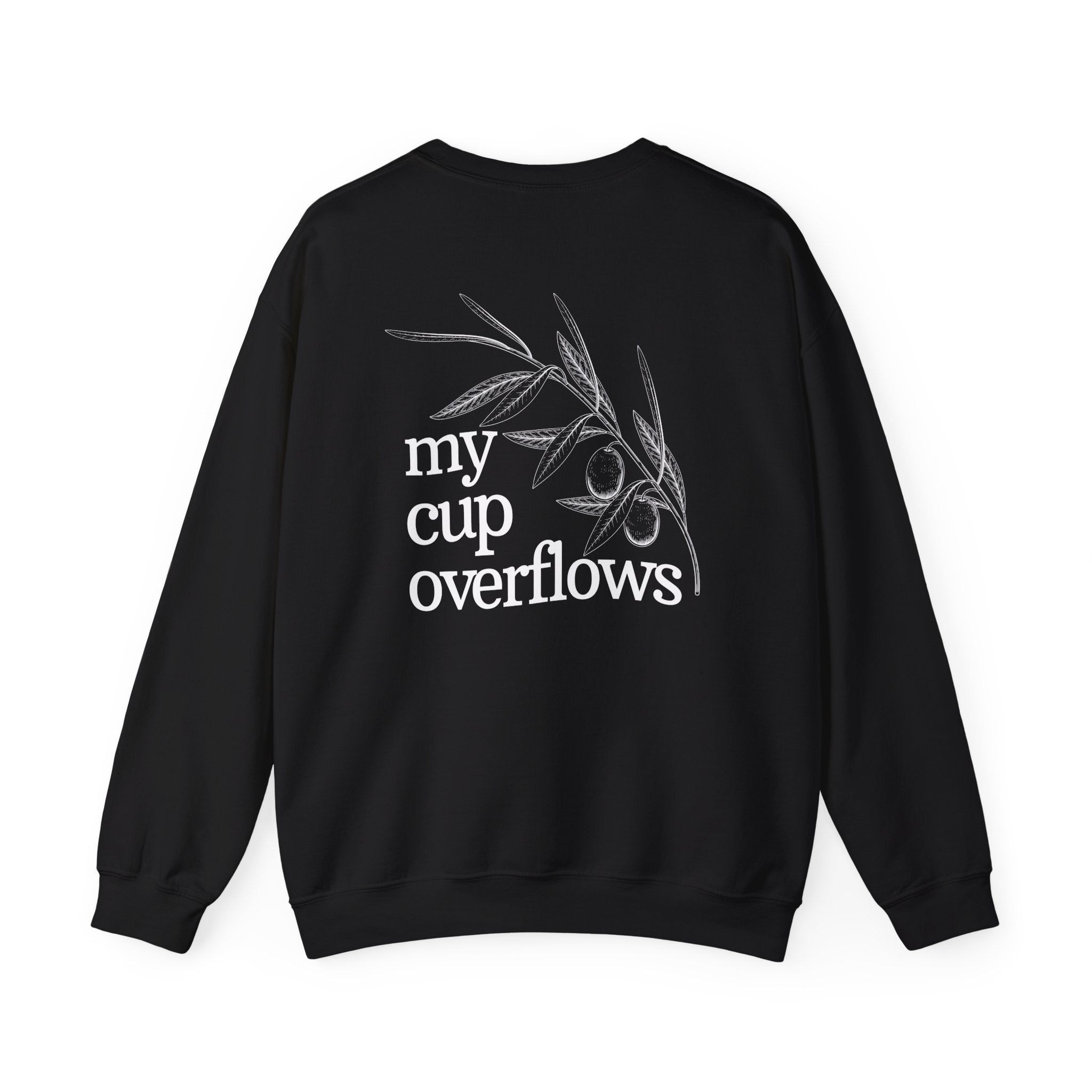 Psalm 23:5 - Christian Crewneck Sweatshirt