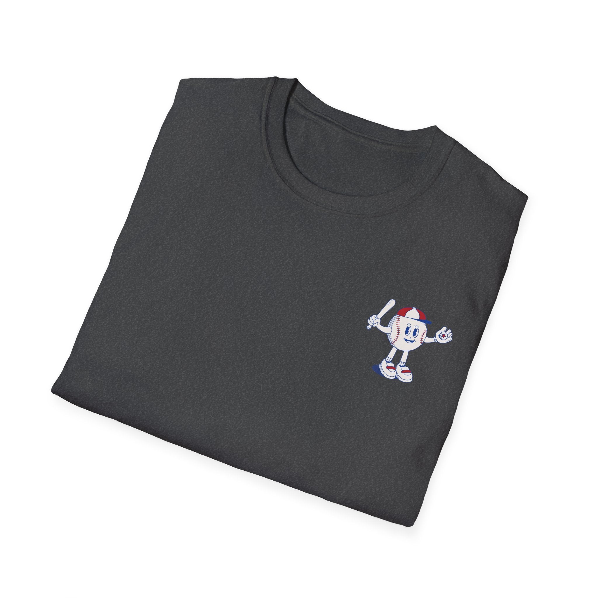 Retro Baseball Boy - Graphic Tee