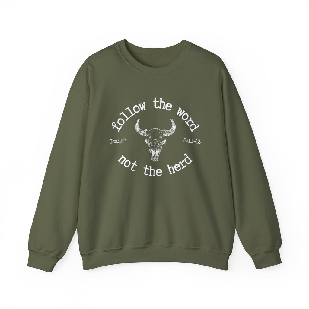 Isaiah 8:11-13 - Christian Crewneck Sweatshirt