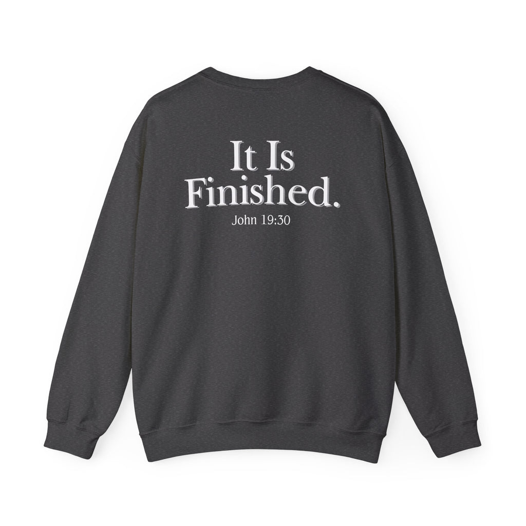 John 19:30 - Christian Crewneck Sweatshirt