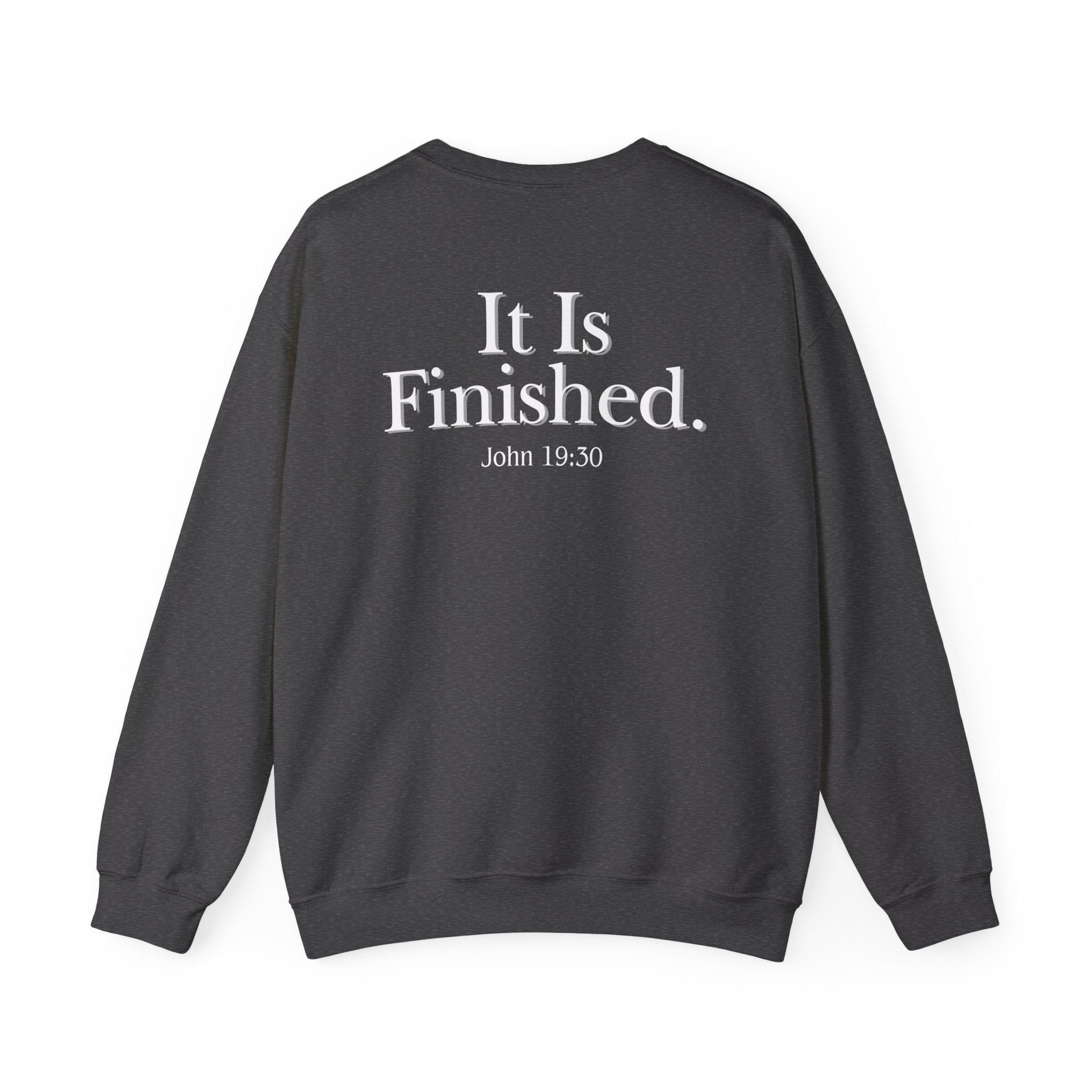 John 19:30 - Christian Crewneck Sweatshirt