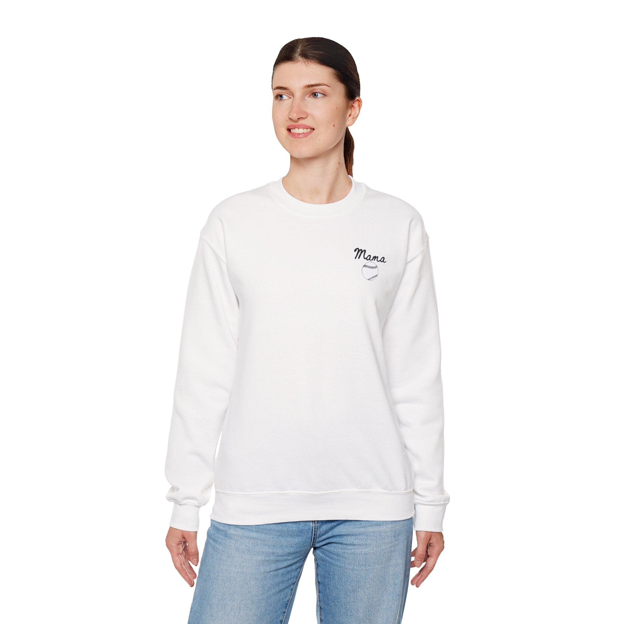 Baseball Mama - Crewneck Sweatshirt