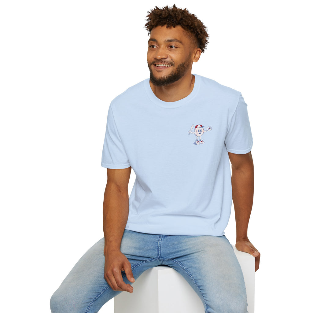 Retro Baseball Boy - Graphic Tee