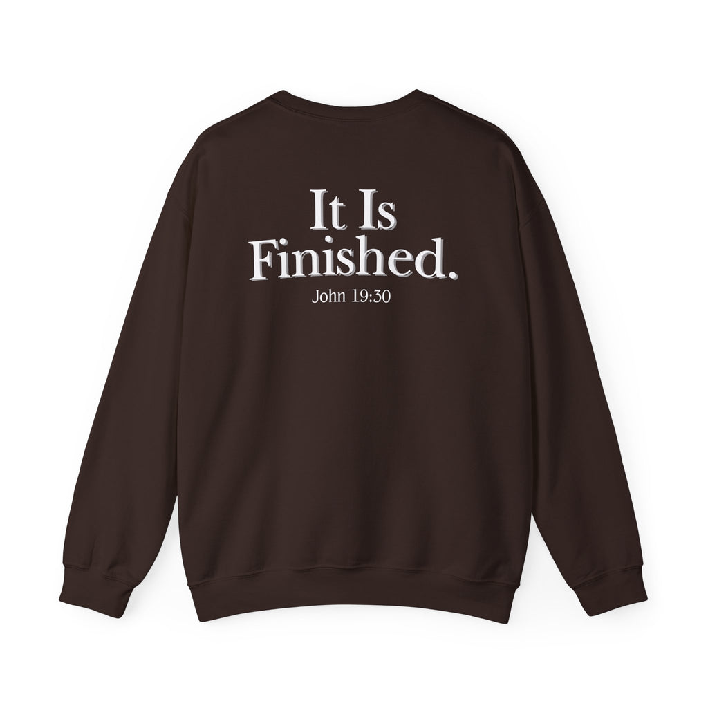 John 19:30 - Christian Crewneck Sweatshirt