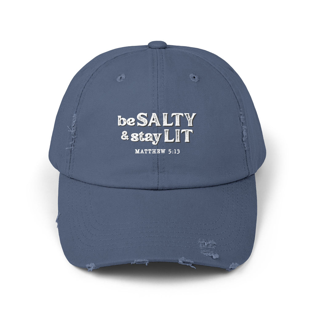 Matthew 5:13 - Christian Distressed Cap