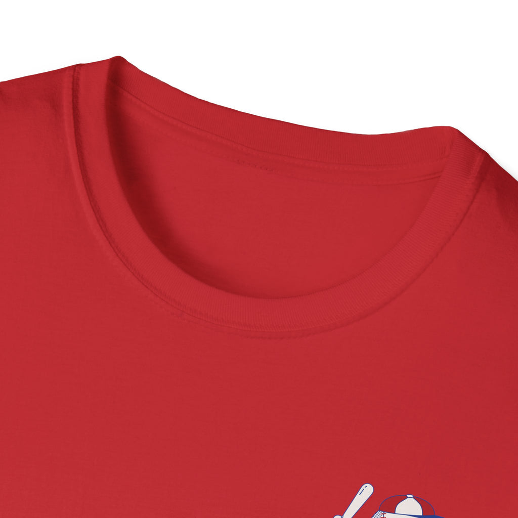 Retro Baseball Boy - Graphic Tee
