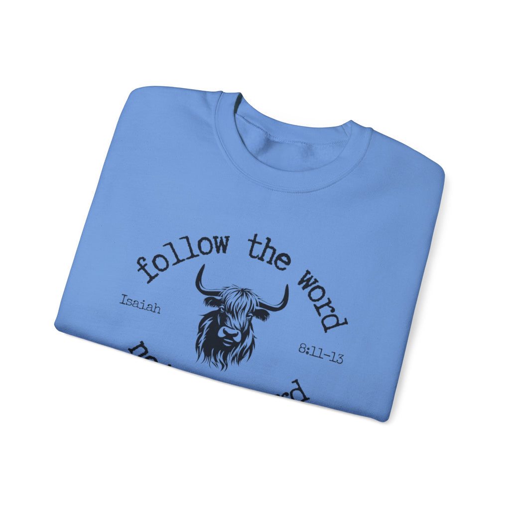 Isaiah 8:11-13 - Christian Crewneck Sweatshirt