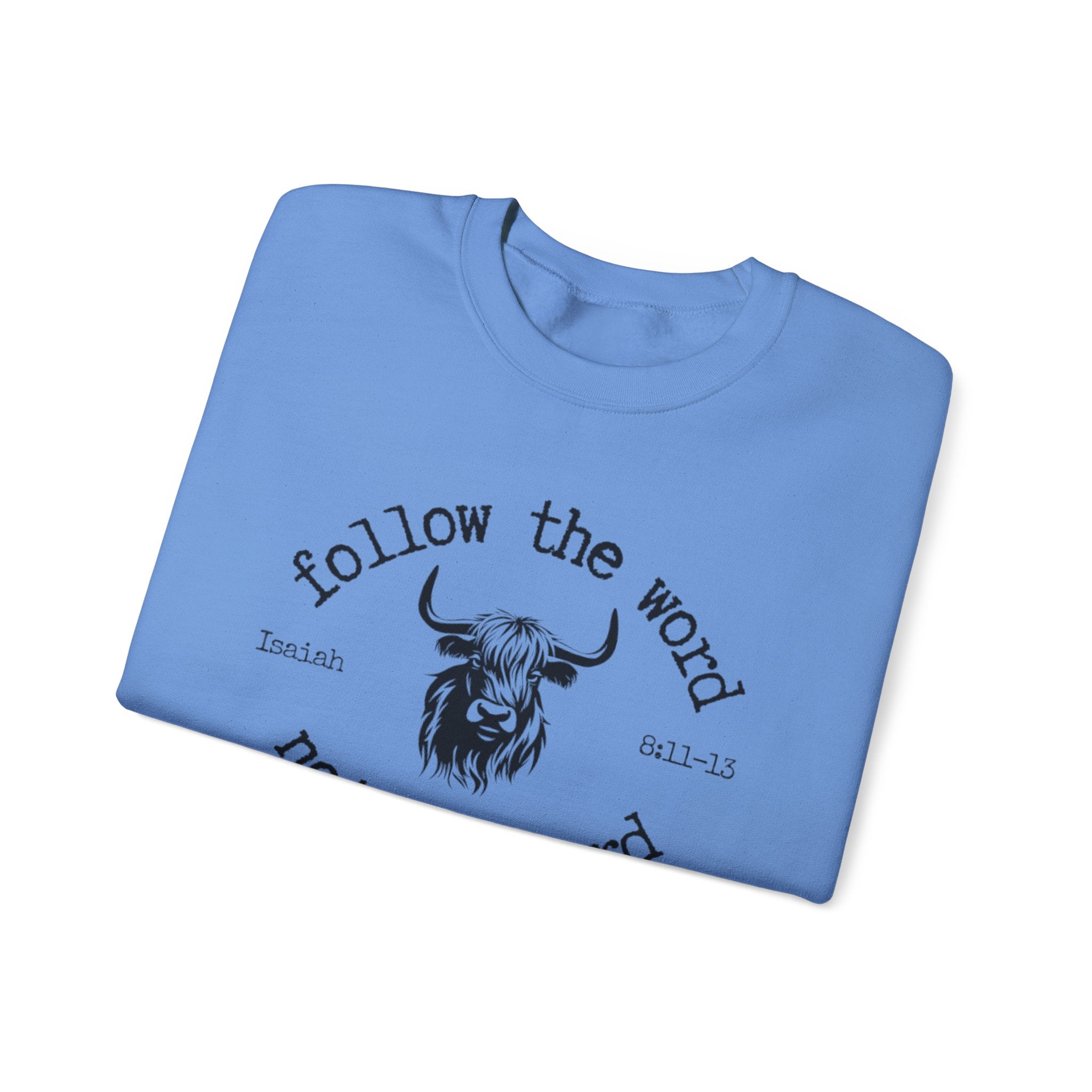 Isaiah 8:11-13 - Christian Crewneck Sweatshirt