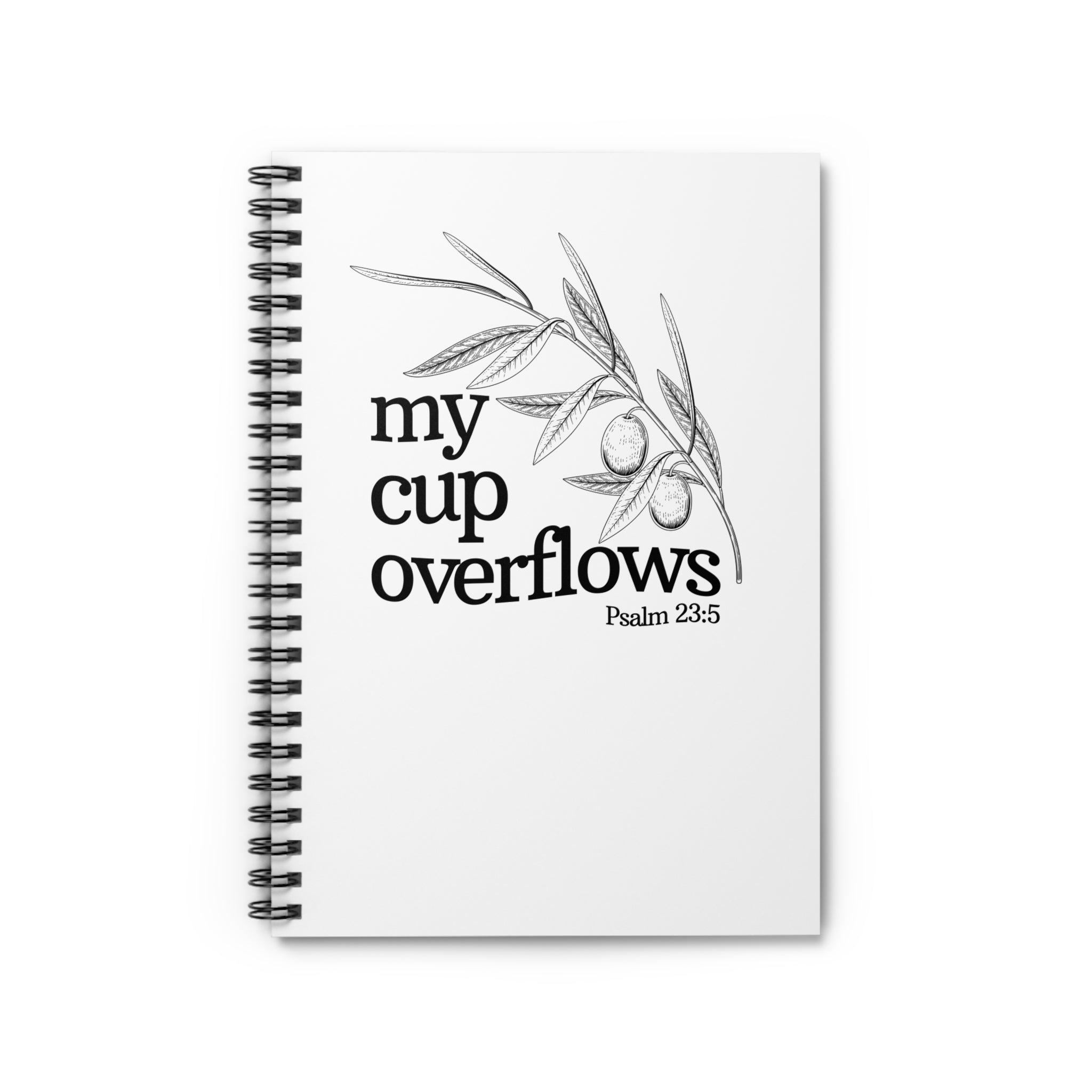 Psalm 23:5 - Christian Spiral Journal