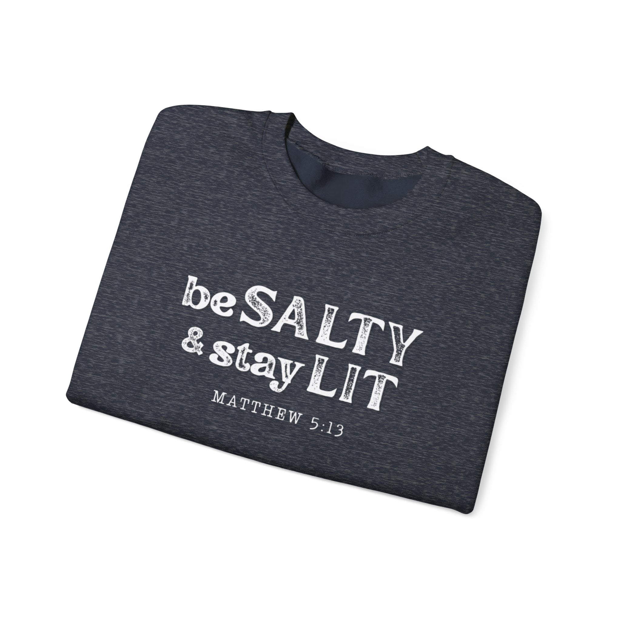 Matthew 5:13 - Christian Crewneck Sweatshirt