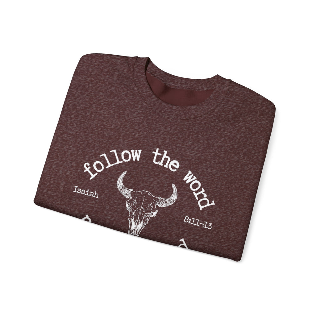Isaiah 8:11-13 - Christian Crewneck Sweatshirt