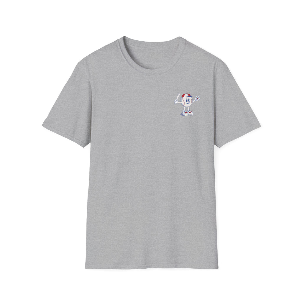 Retro Baseball Boy - Graphic Tee