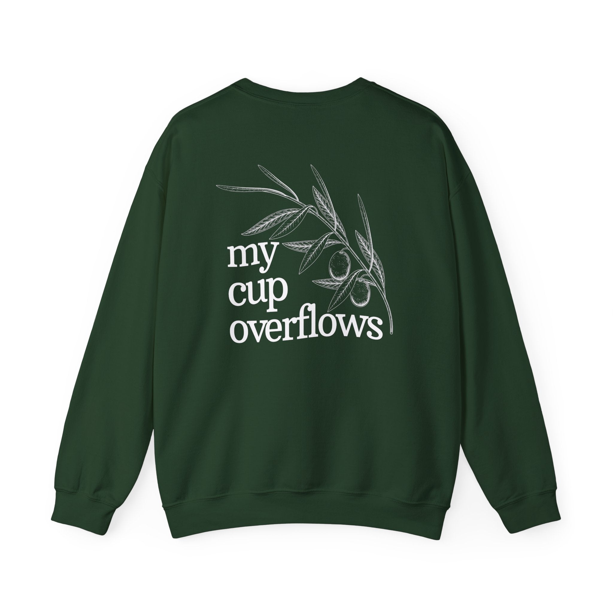 Psalm 23:5 - Christian Crewneck Sweatshirt