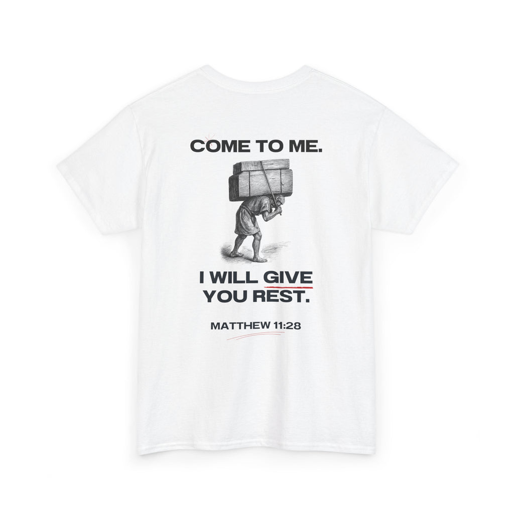 Matthew 11:28 - Christian Tee