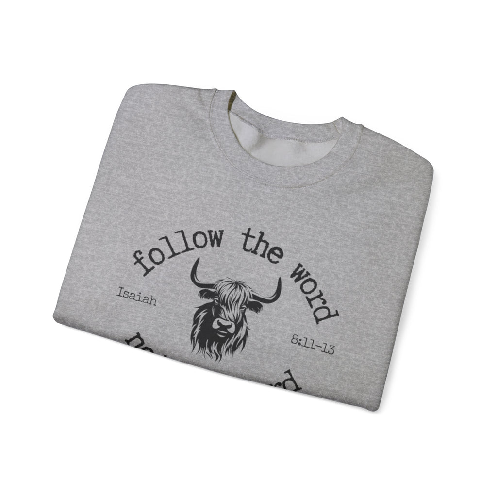 Isaiah 8:11-13 - Christian Crewneck Sweatshirt