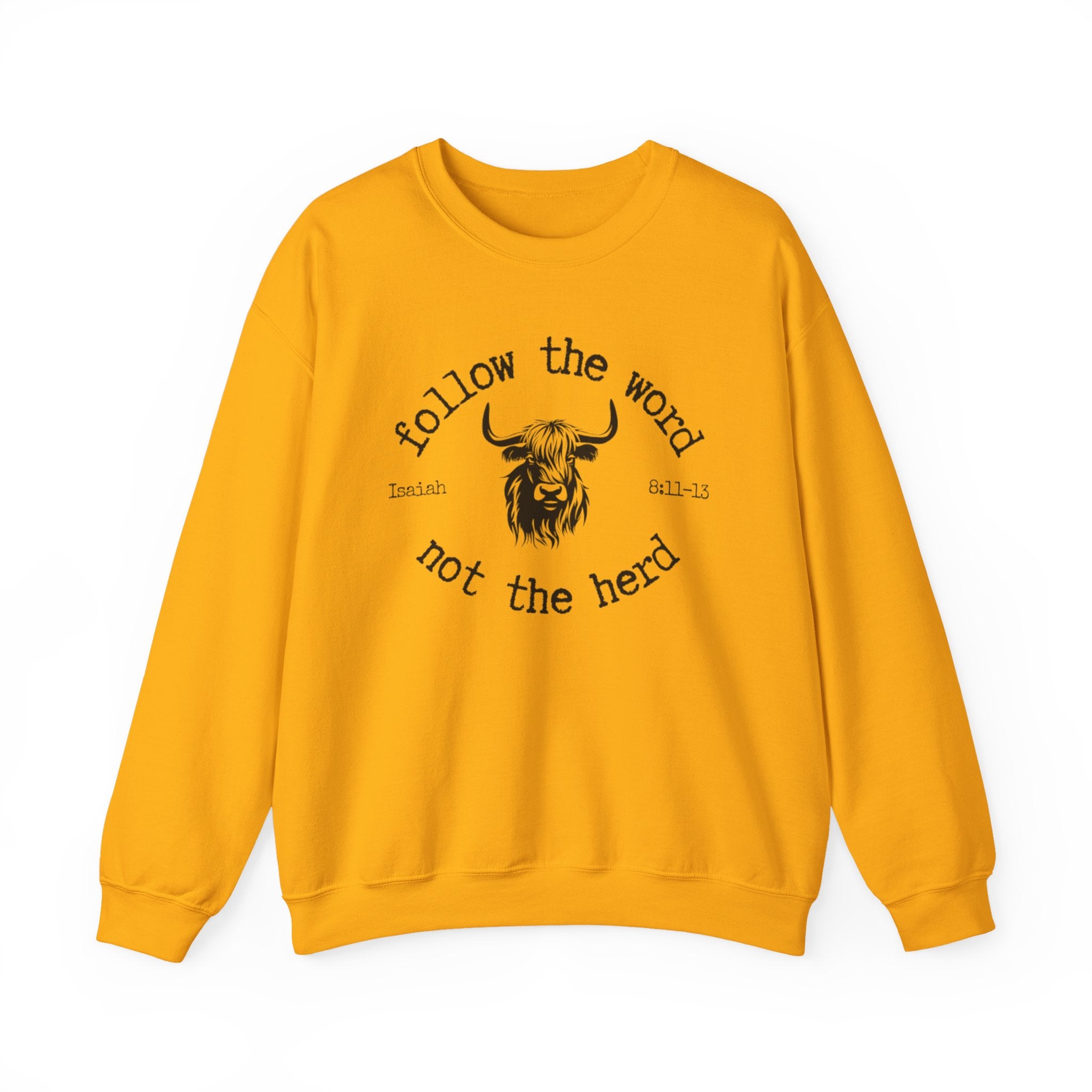 Isaiah 8:11-13 - Christian Crewneck Sweatshirt