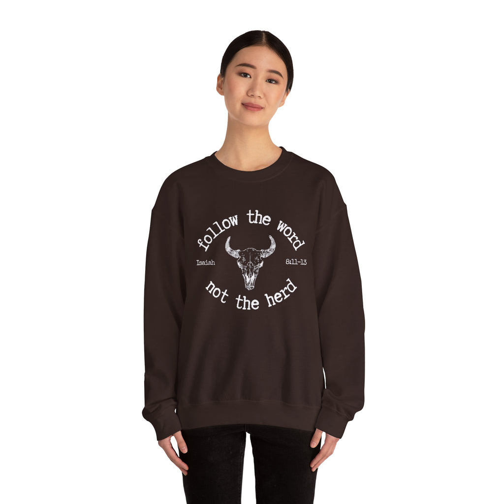 Isaiah 8:11-13 - Christian Crewneck Sweatshirt