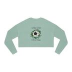 Soccer Work Hard Pray Hard - Cropped Sweatshirt