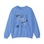 Football Game Day - Graphic Crewneck Sweatshirt