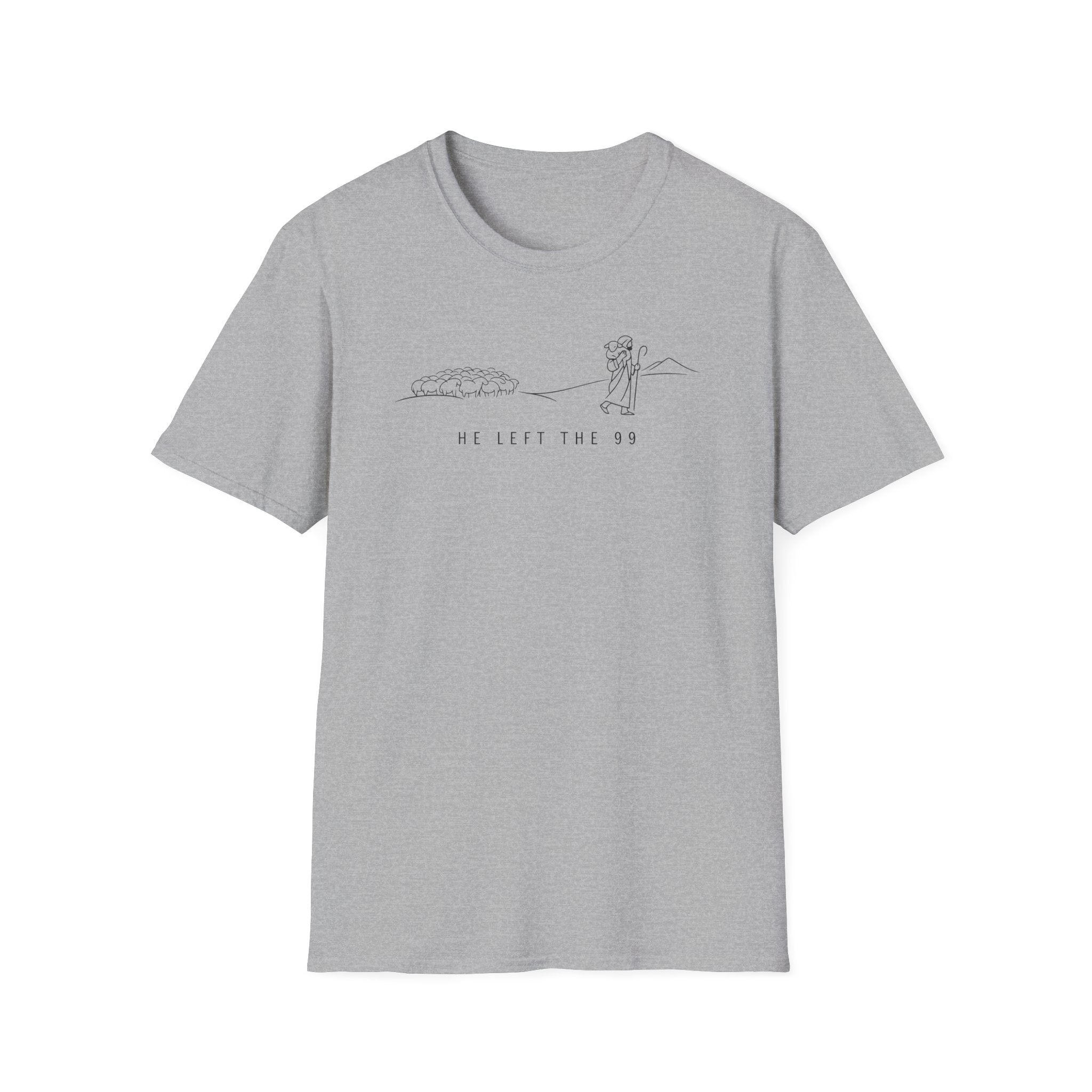 He Left The 99 - Christian Graphic Tee