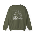 Psalm 23:5 - Christian Crewneck Sweatshirt