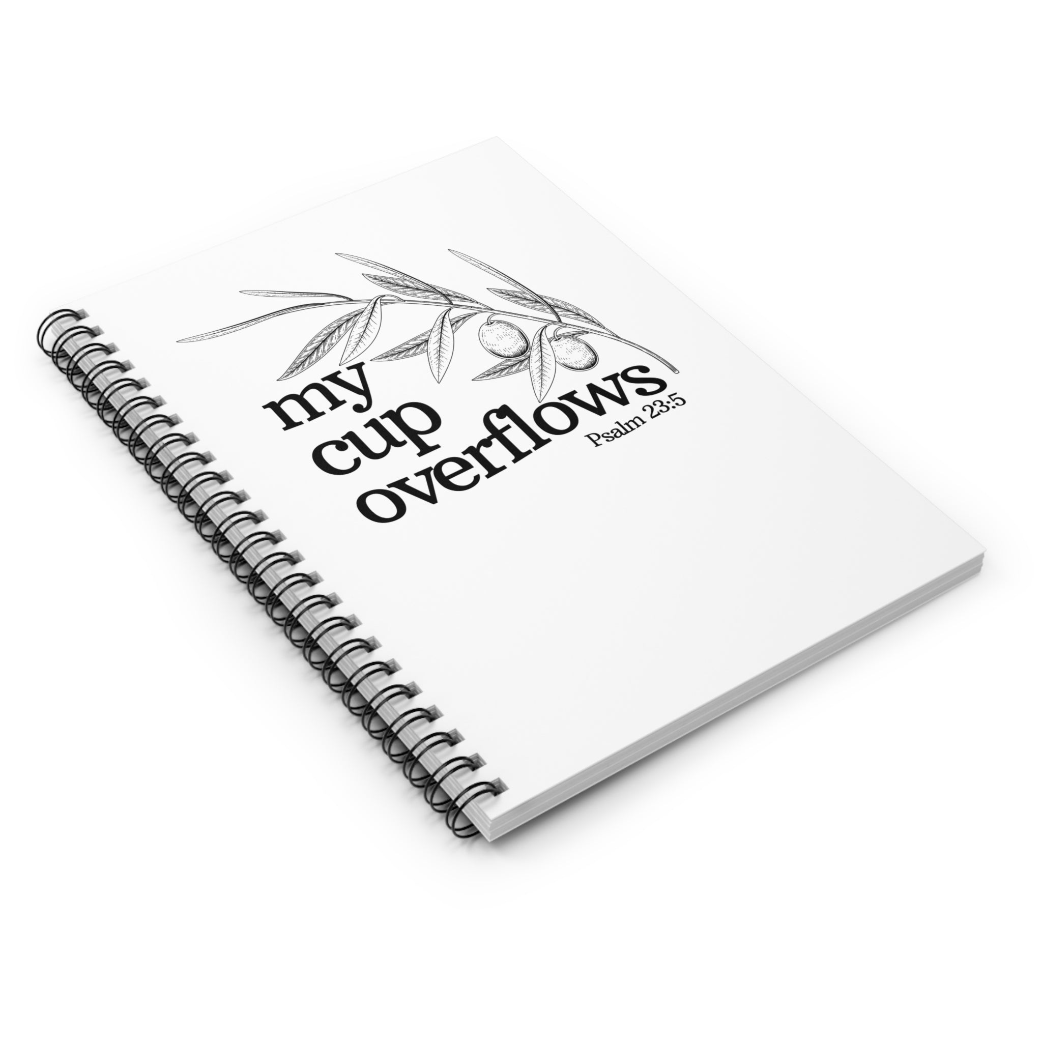 Psalm 23:5 - Christian Spiral Journal