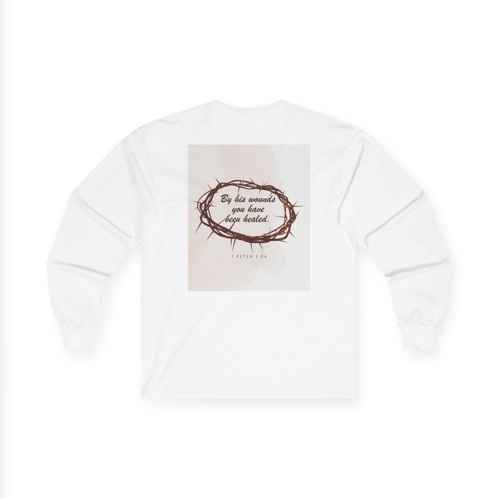 1 Peter 2:24 - Christian Long Sleeve