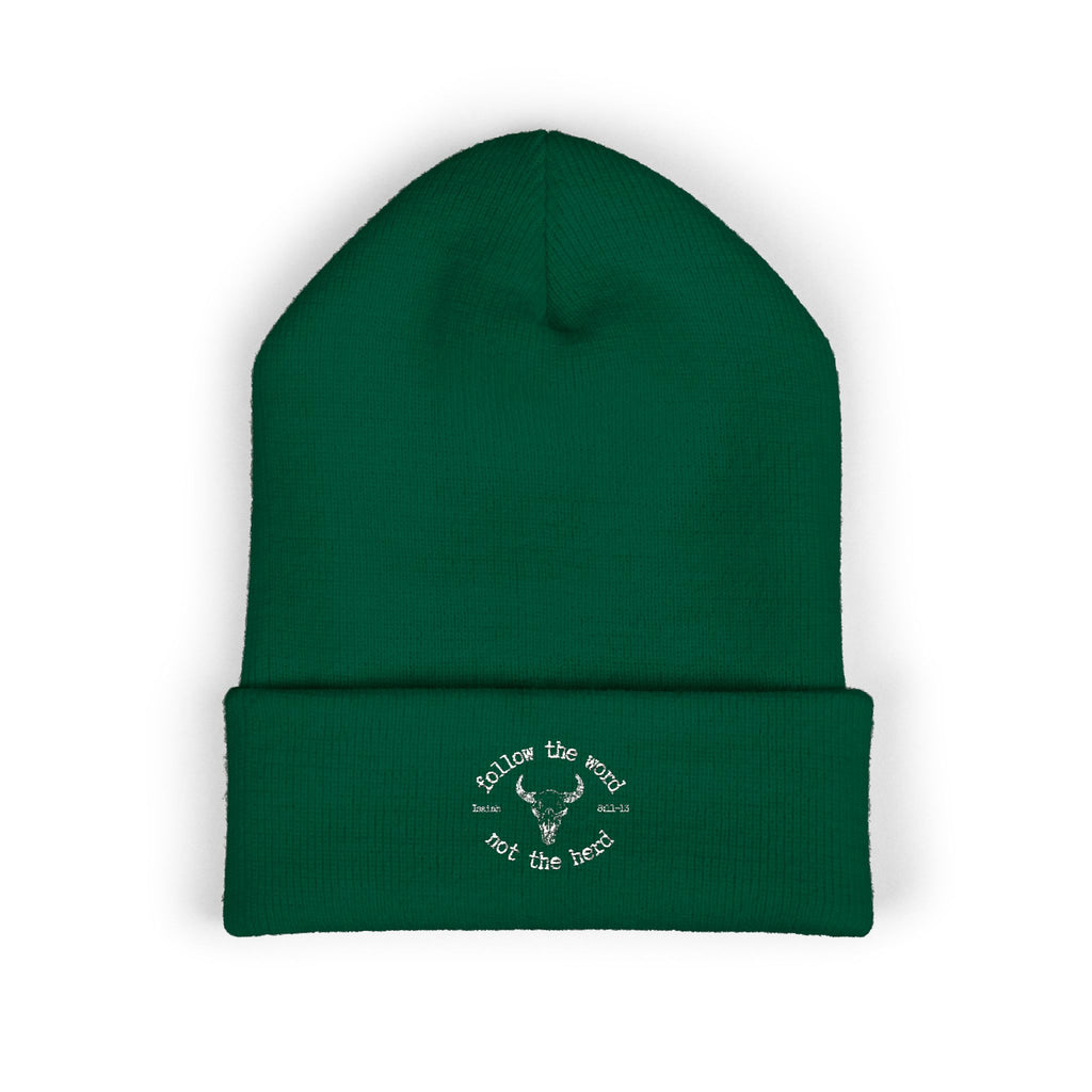 Isaiah 8:11-13 - Christian Beanie (Embroidered)