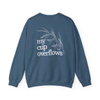 Psalm 23:5 - Christian Crewneck Sweatshirt
