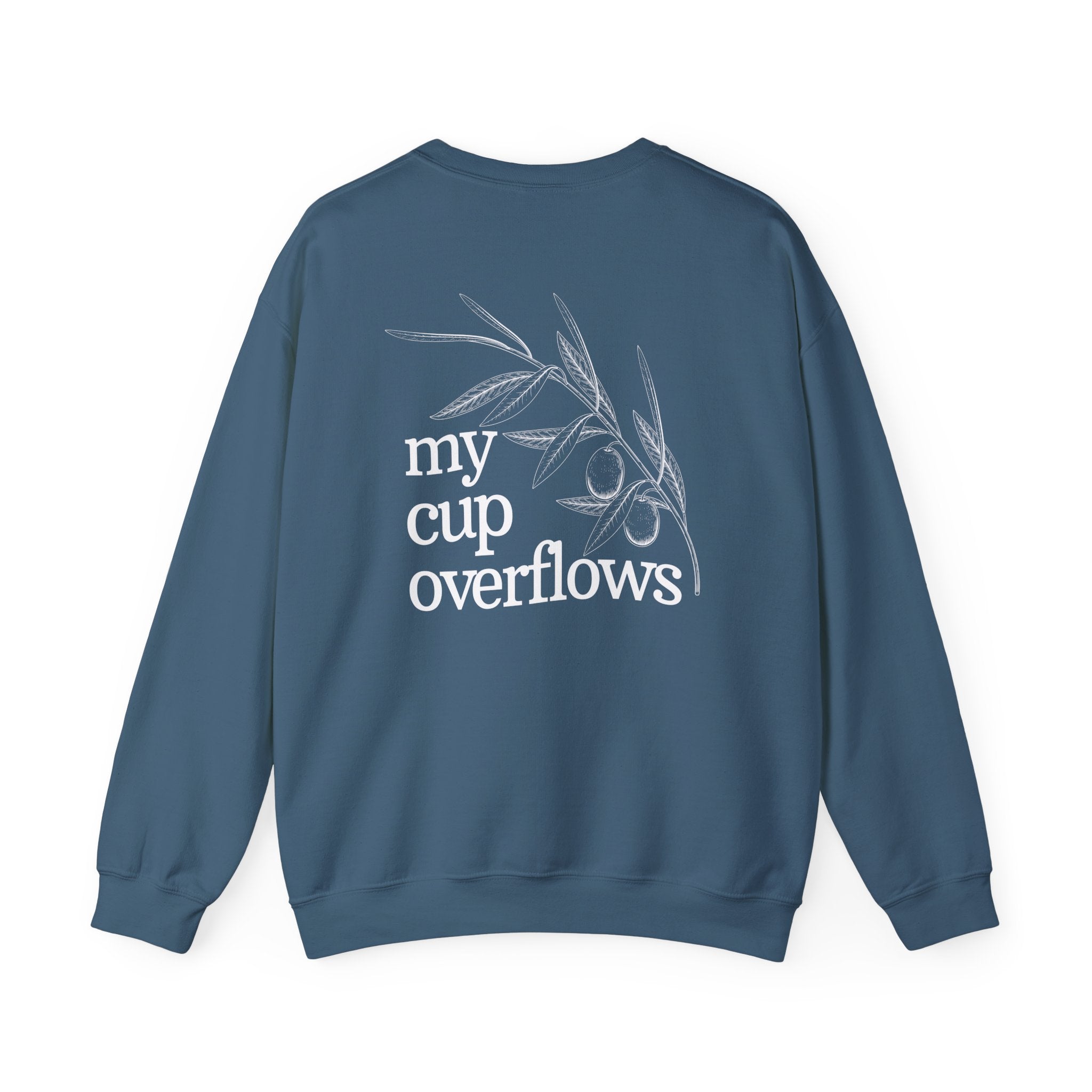 Psalm 23:5 - Christian Crewneck Sweatshirt
