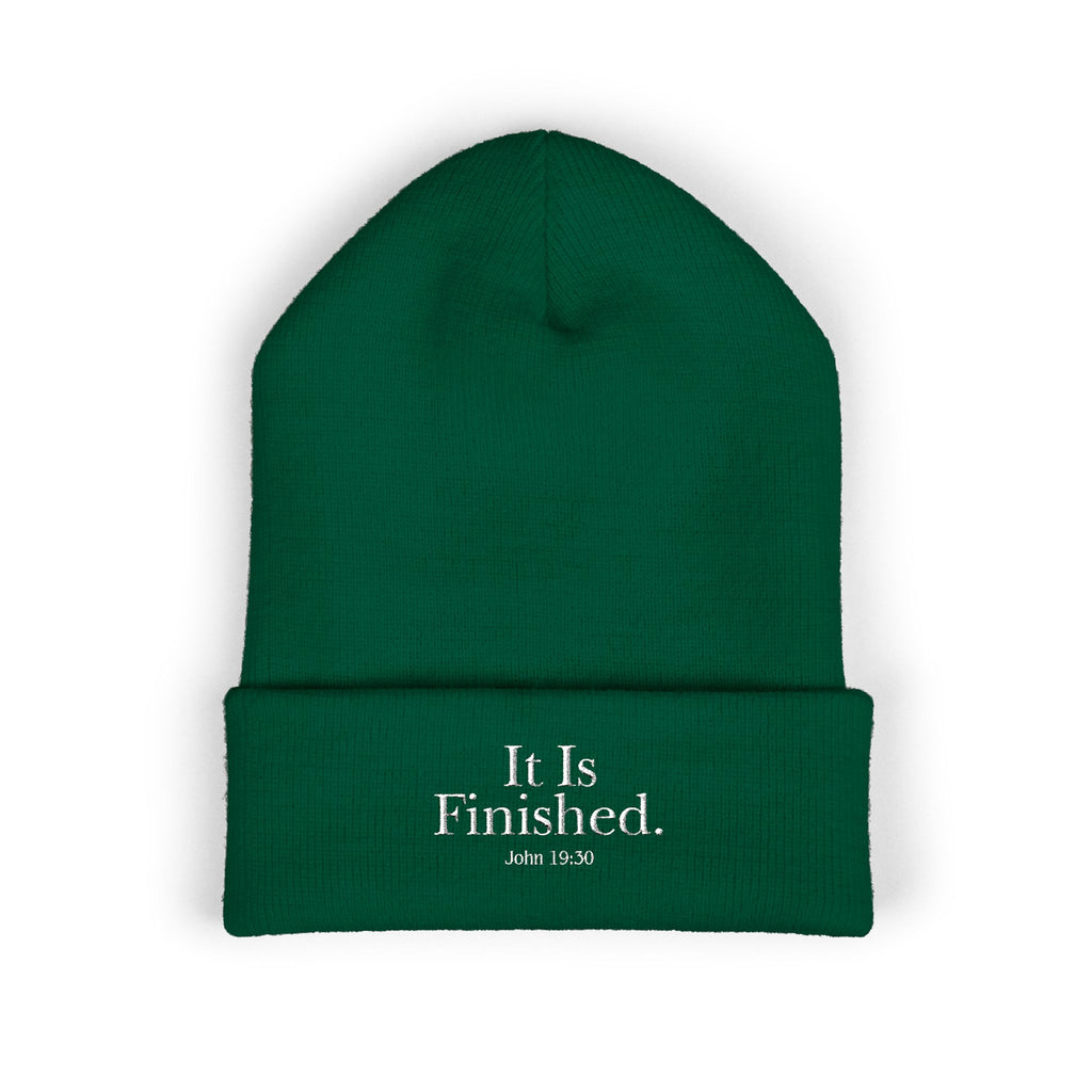 John 19:30 - Christian Beanie (Embroidered)