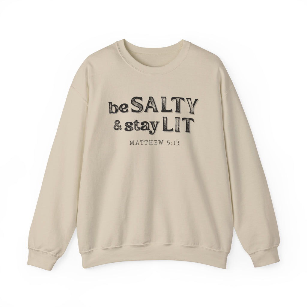 Matthew 5:13 - Christian Crewneck Sweatshirt