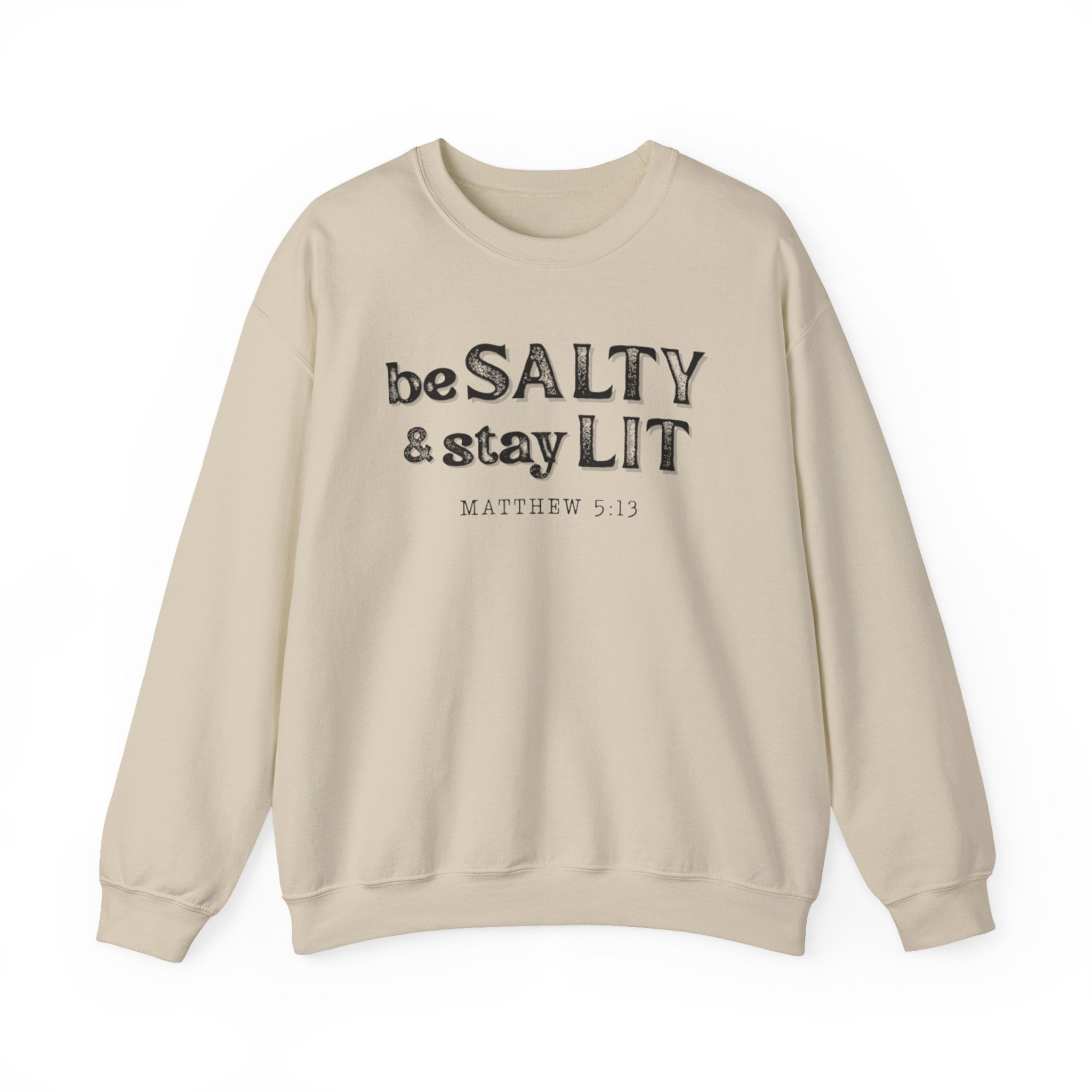 Matthew 5:13 - Christian Crewneck Sweatshirt