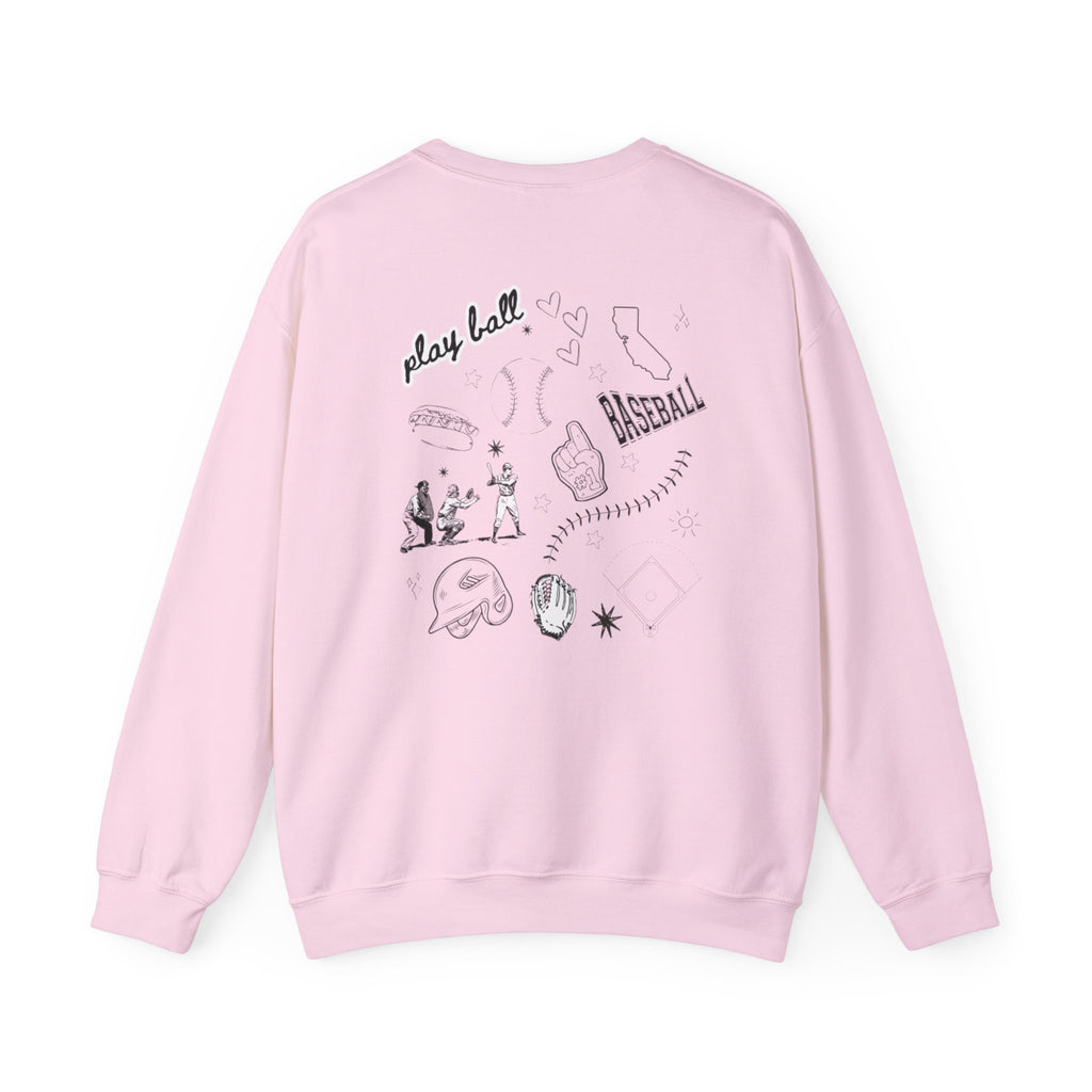 Baseball Mama - Crewneck Sweatshirt