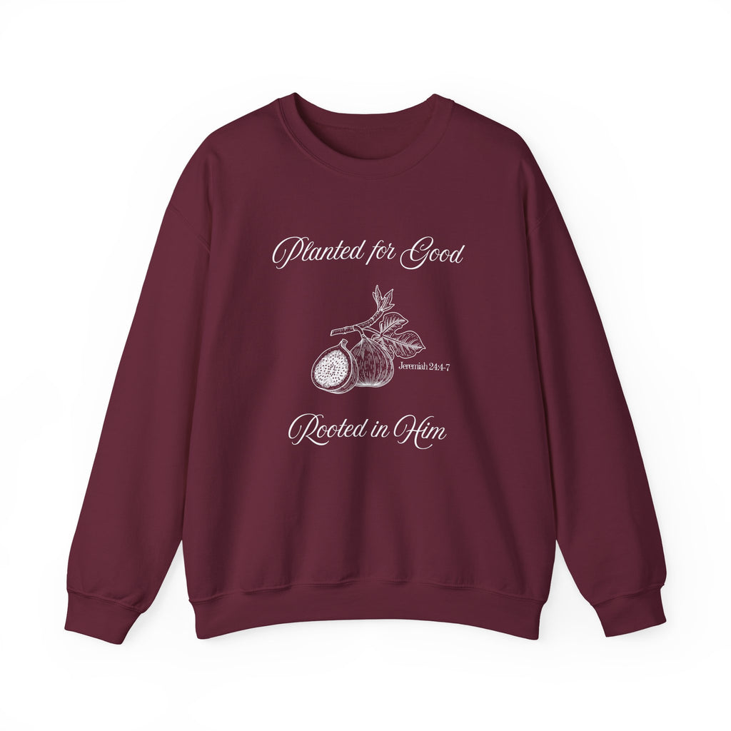 Jeremiah 24:4-7 - Christian Crewneck Sweatshirt