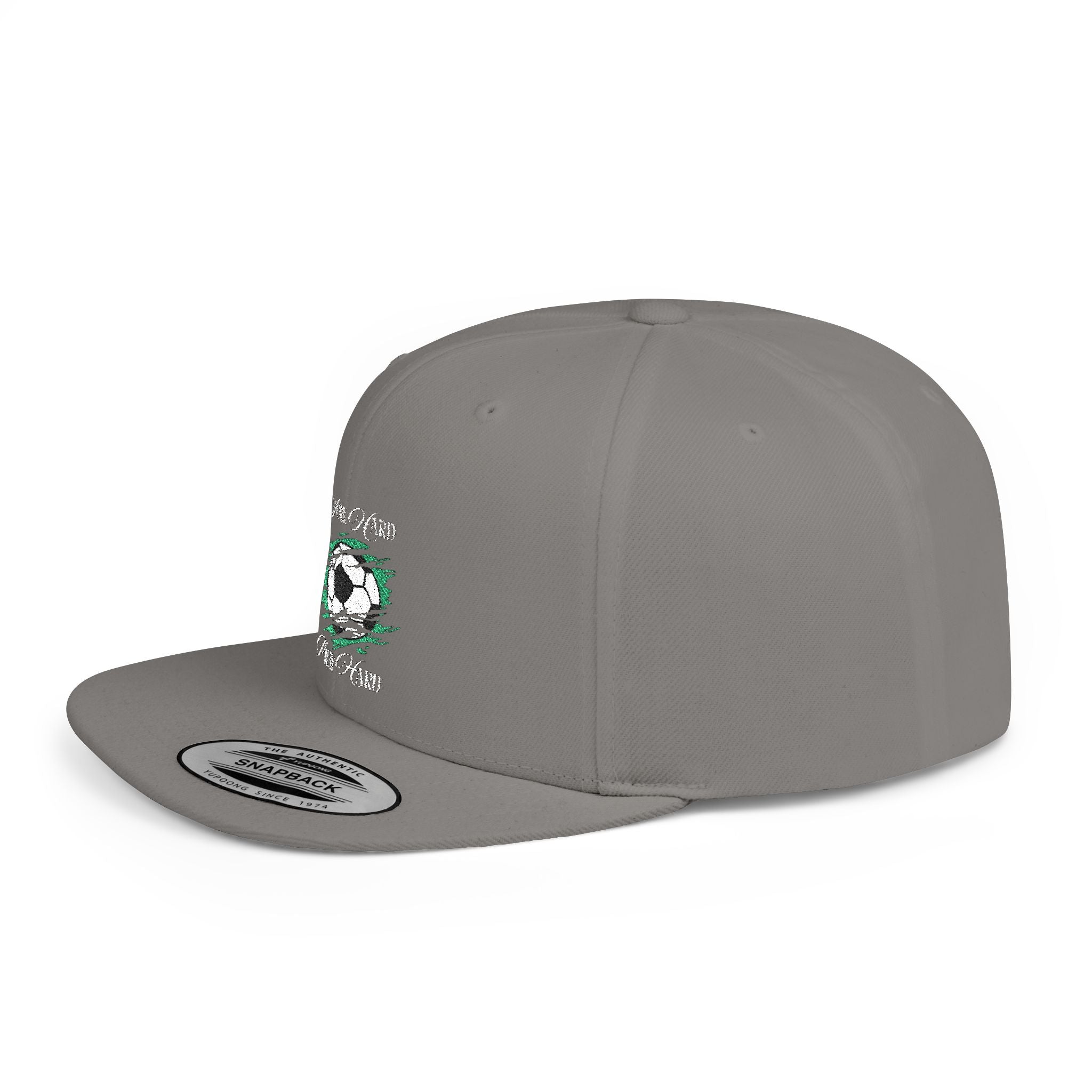 Soccer Work Hard Pray Hard - Christian Snapback