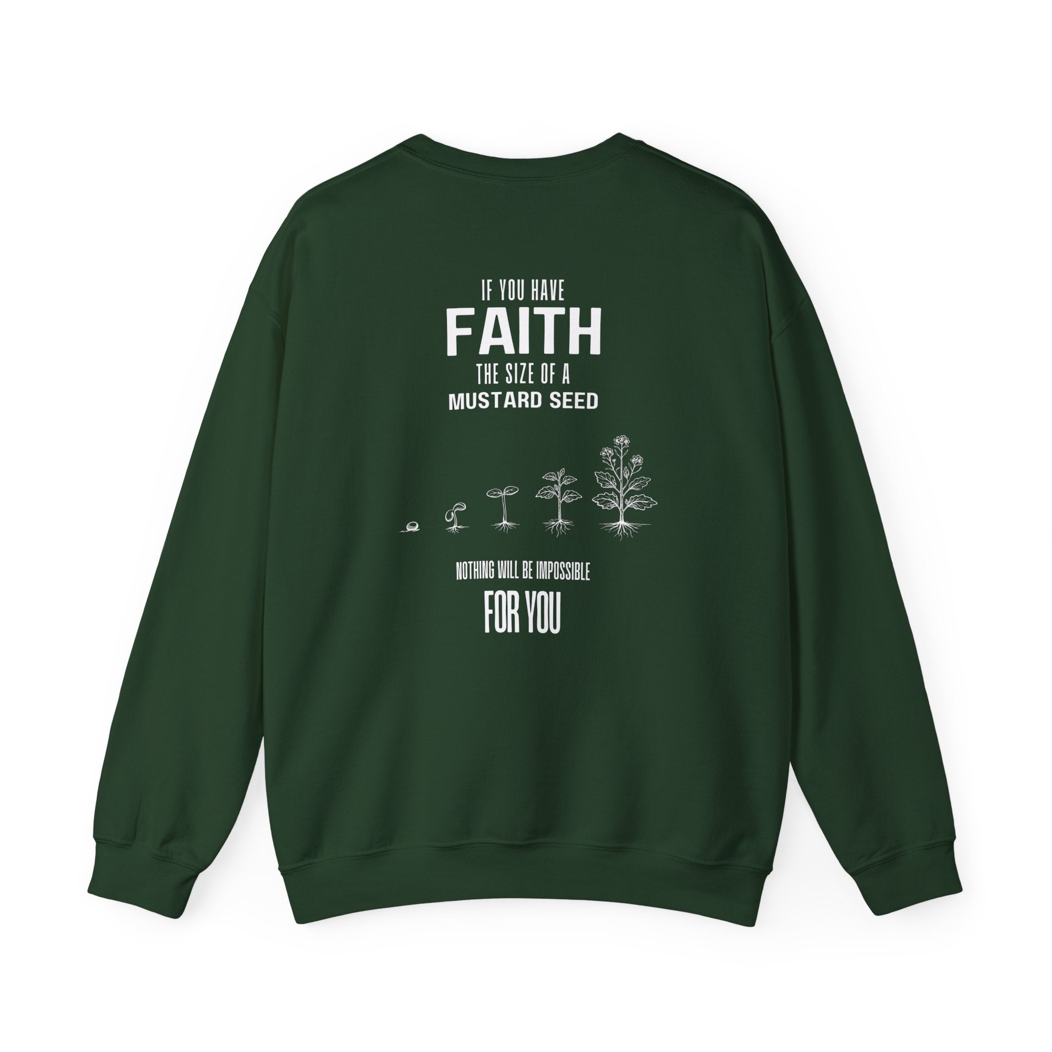 Matthew 17:20 - Christian Crewneck Sweatshirt