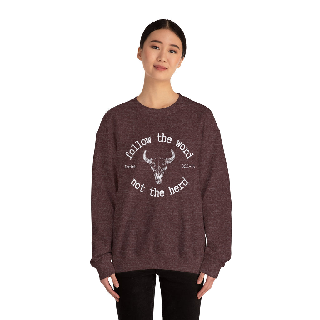 Isaiah 8:11-13 - Christian Crewneck Sweatshirt