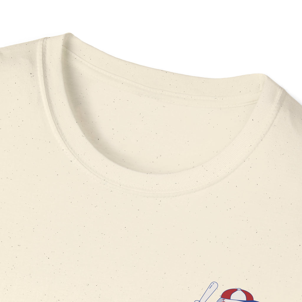 Retro Baseball Boy - Graphic Tee