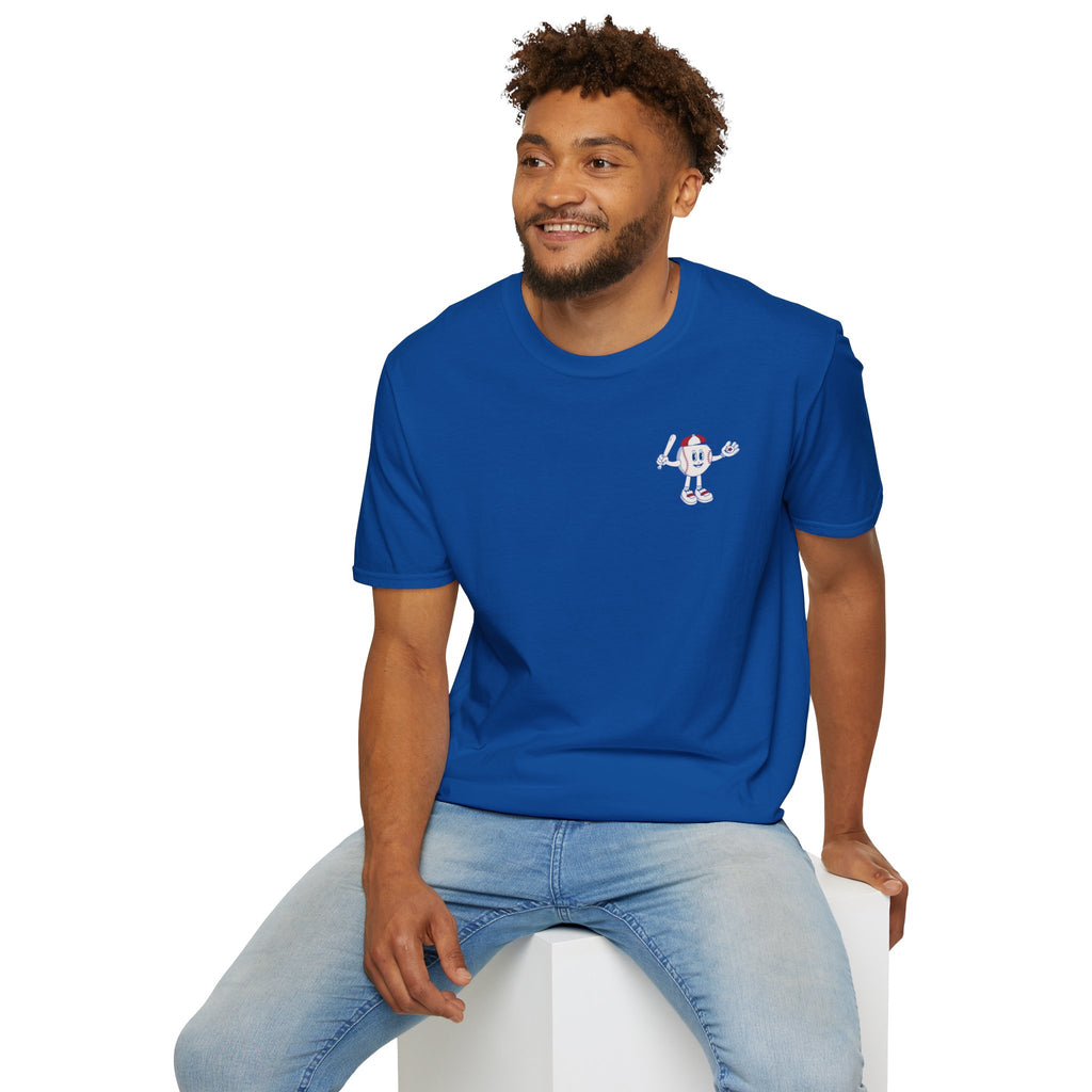 Retro Baseball Boy - Graphic Tee