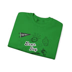 Football Game Day - Graphic Crewneck Sweatshirt