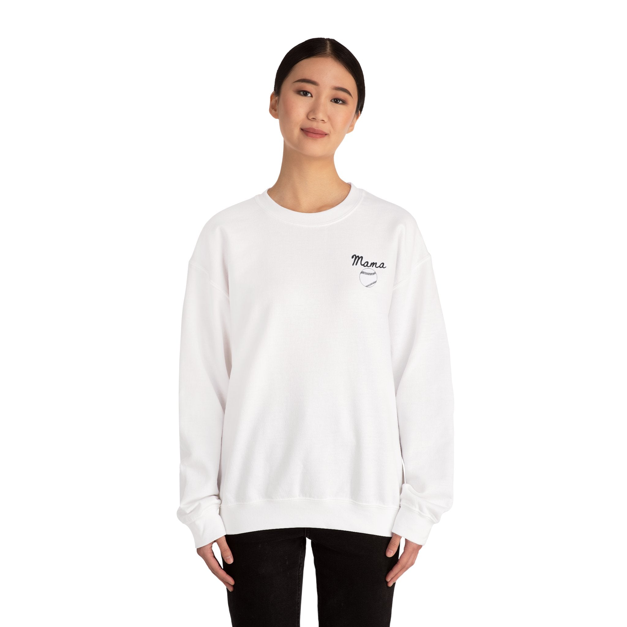 Baseball Mama - Crewneck Sweatshirt