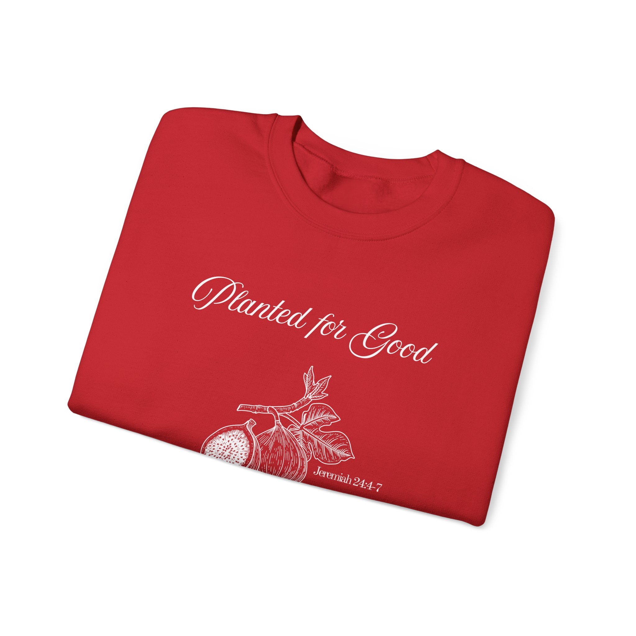 Jeremiah 24:4-7 - Christian Crewneck Sweatshirt