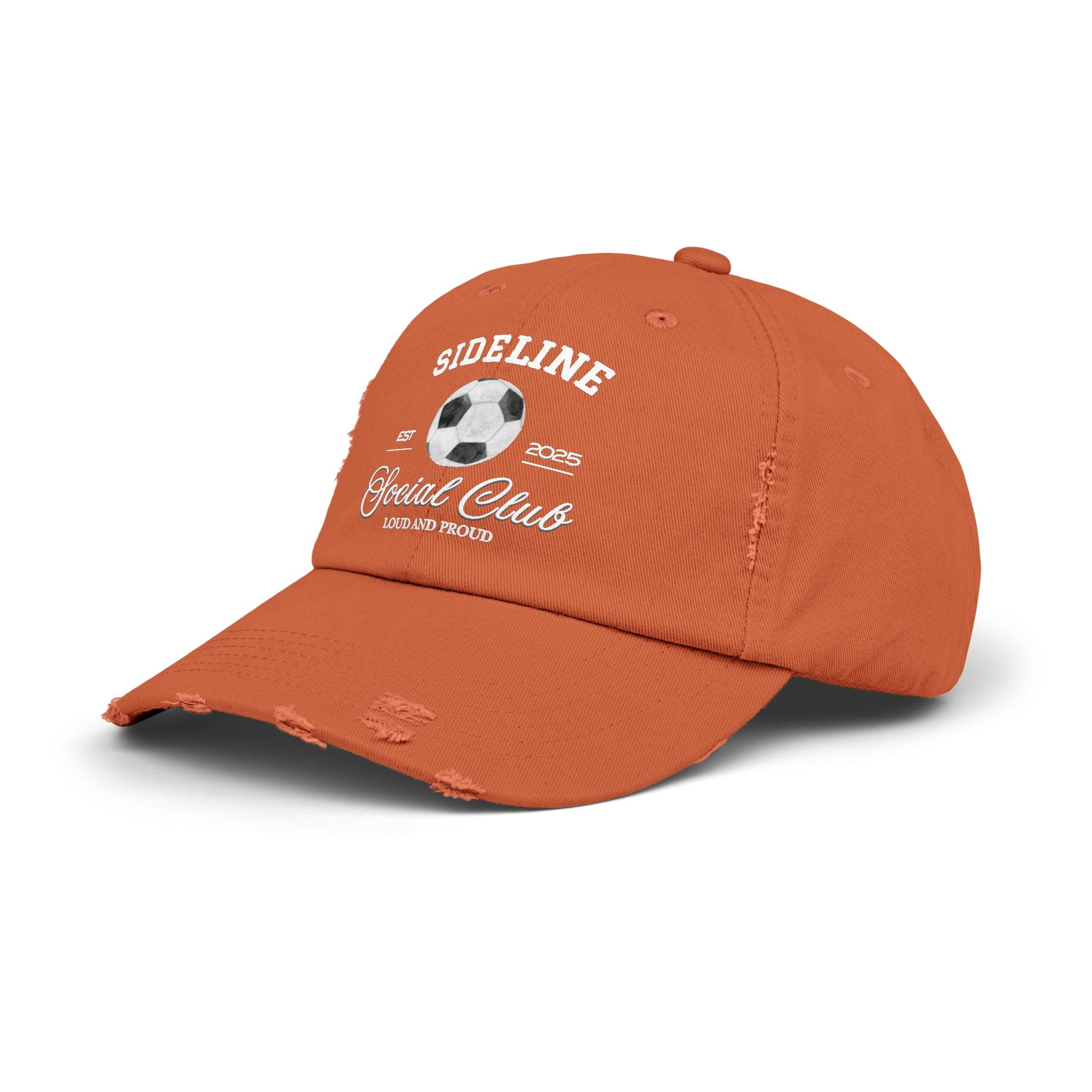 Soccer Sideline Social Club - Distressed Hat